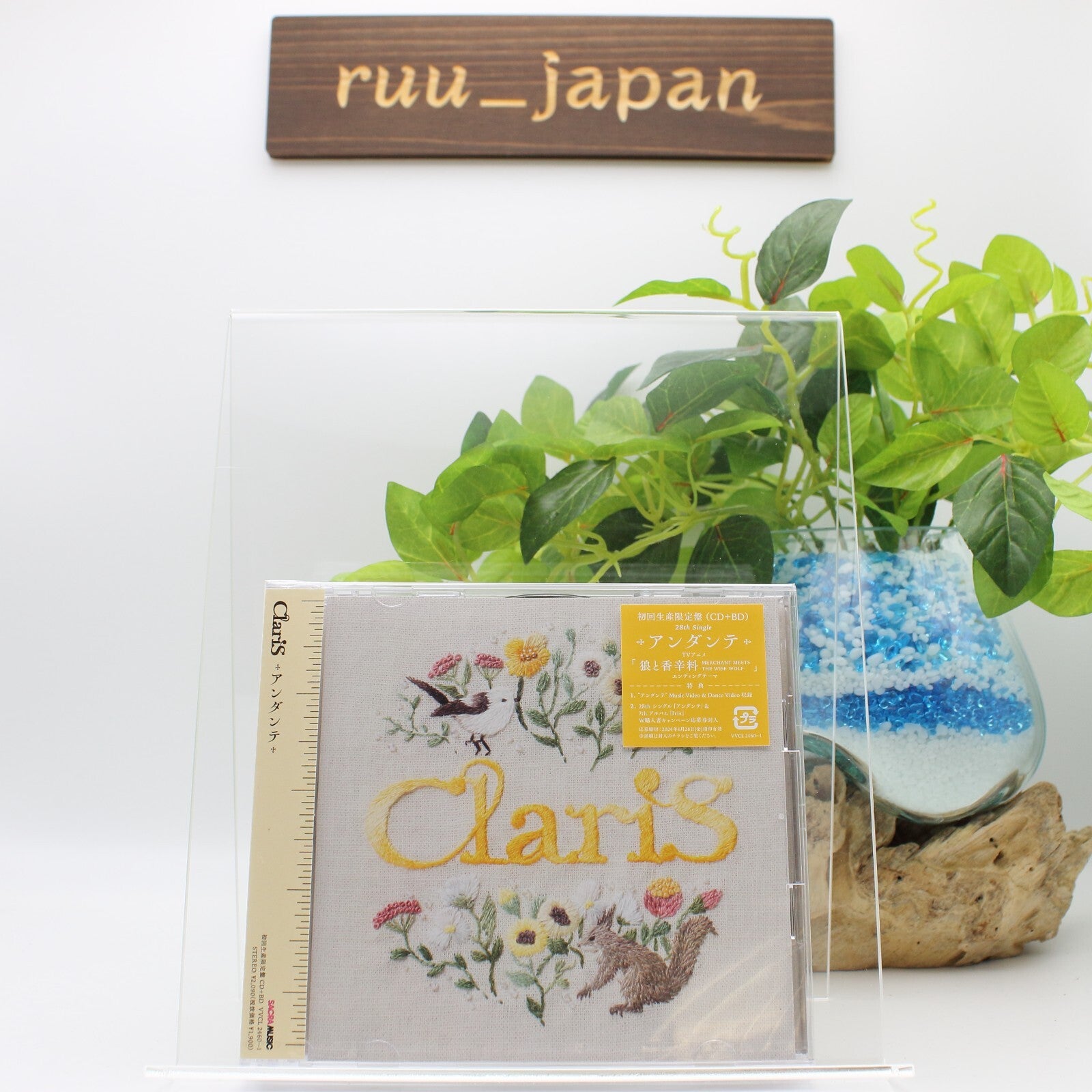 ClariS Spice and wolf Andante Limited Edition CD + Blu-ray From Japan NEW