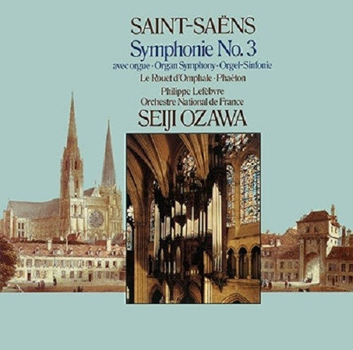 Seiji Ozawa Saint-Saëns Symphony No. 3 Organ SACD Hybrid TOWER RECORDS JAPAN NEW