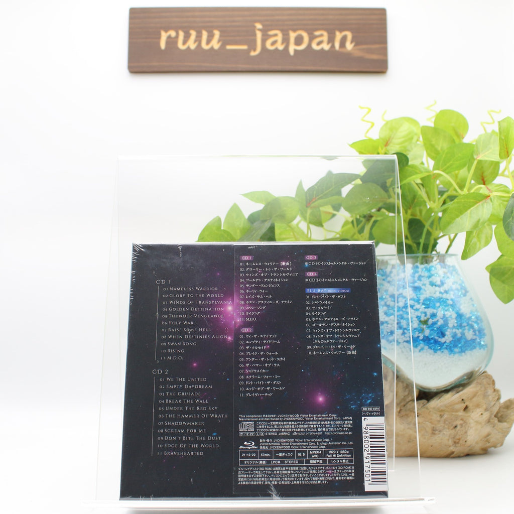 LOVEBITES IN THE BEGINNING THE BEST OF 2017 - 2021 JAPAN 4 CD + BLU-RAY New