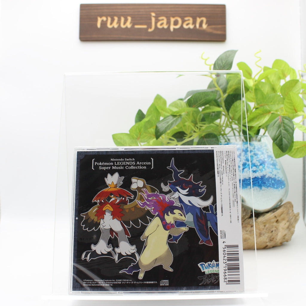 Pokemon LEGENDS Arceus Super Music Collection Nintendo Switch Game OST CD NEW