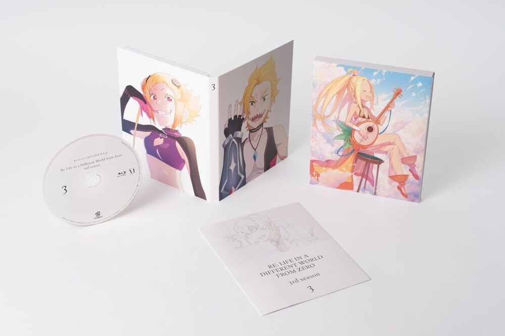 Blu-ray Re:Zero Starting Life in Another World 3rd Season Vol.3 Japan