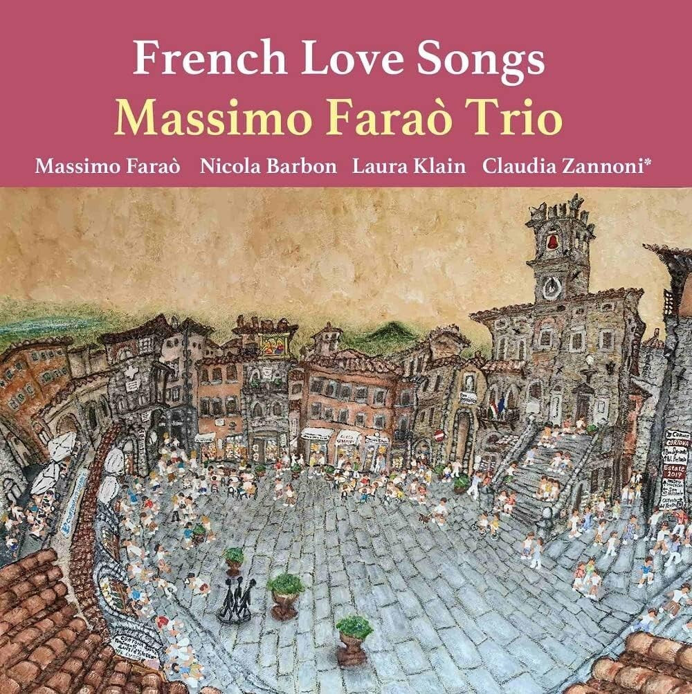 New Massimo Faraò Trio Jazz CD French Love Songs Paper Sleeve Japan OBI