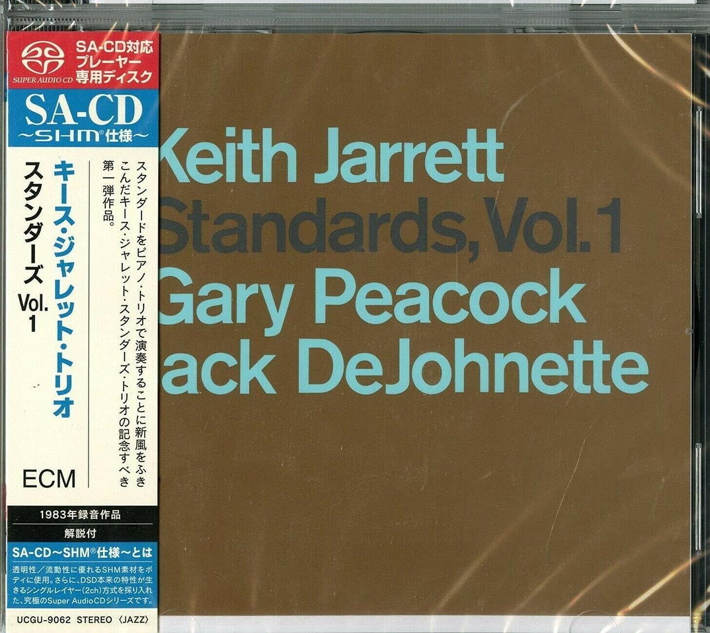 New KEITH JARRETT GARY PEACOCK JACK DEJOHNETTE Standards Vol.1  JAPAN SHM SACD
