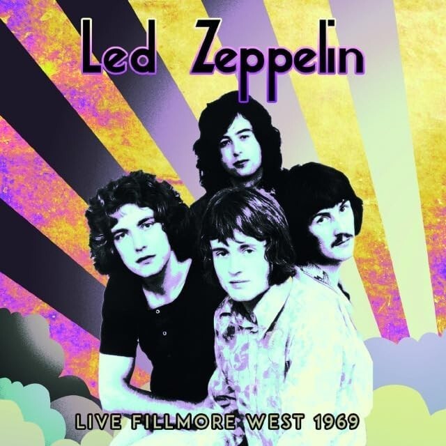 New LED ZEPPELIN LIVE FILLMORE WEST 1969  JAPAN CD