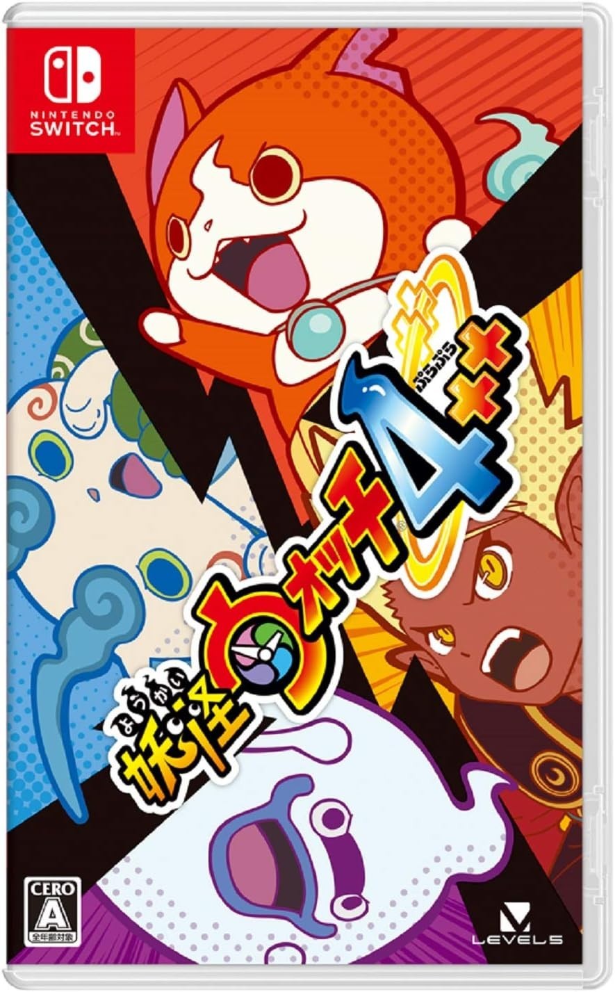 Yo-kai Watch 4++ Nintendo Switch Video Game Level 5 NEW