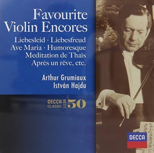 New Grumiaux/Hajdú Violin 2 CD(SHM-CD) Favorite Violin Encores Japan OBI