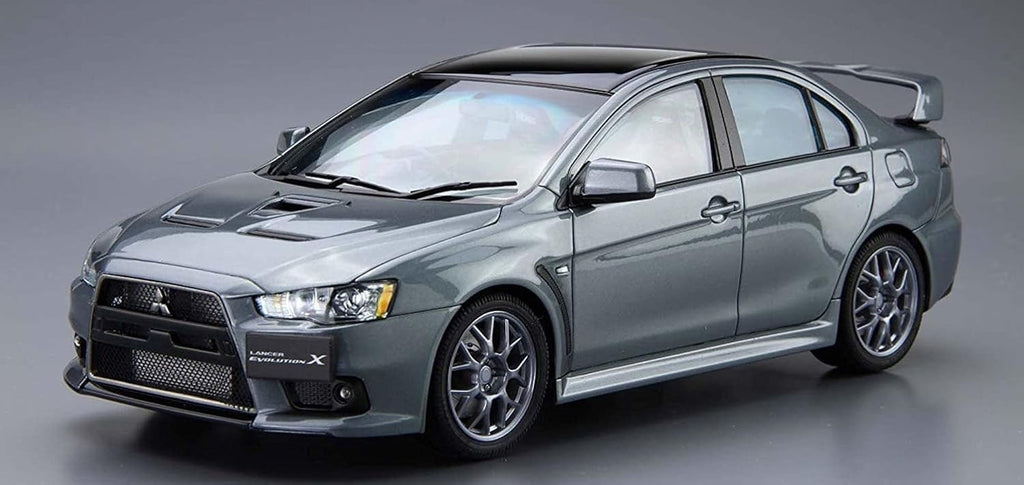 Aoshima Mitsubishi CZ4A Lancer Evolution X Final Edition 15 1:24 Scale NEW