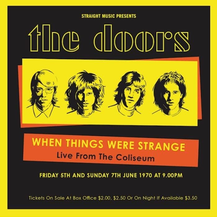 The Doors SEALED Live When Things Were Strange 1971 CD From Japan  NEW
