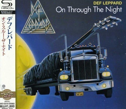 Def Leppard CD (SHM-CD) On Through The Night Japan NEW