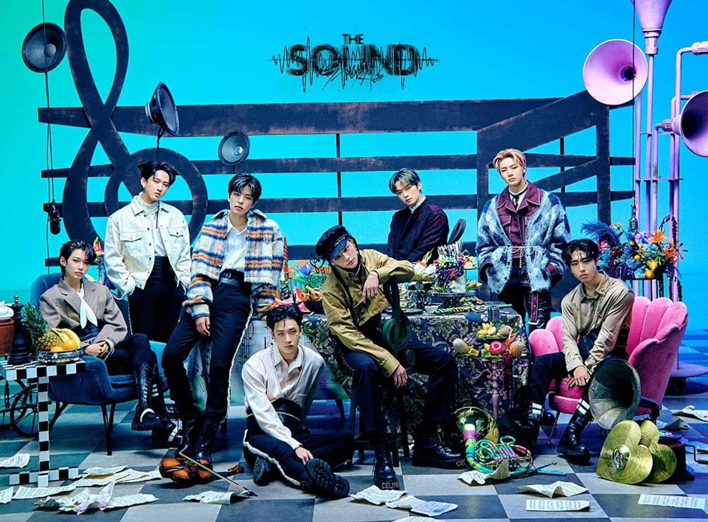New Stray Kids THE SOUND First Limited Edition Type B CD Photo book Card Japan