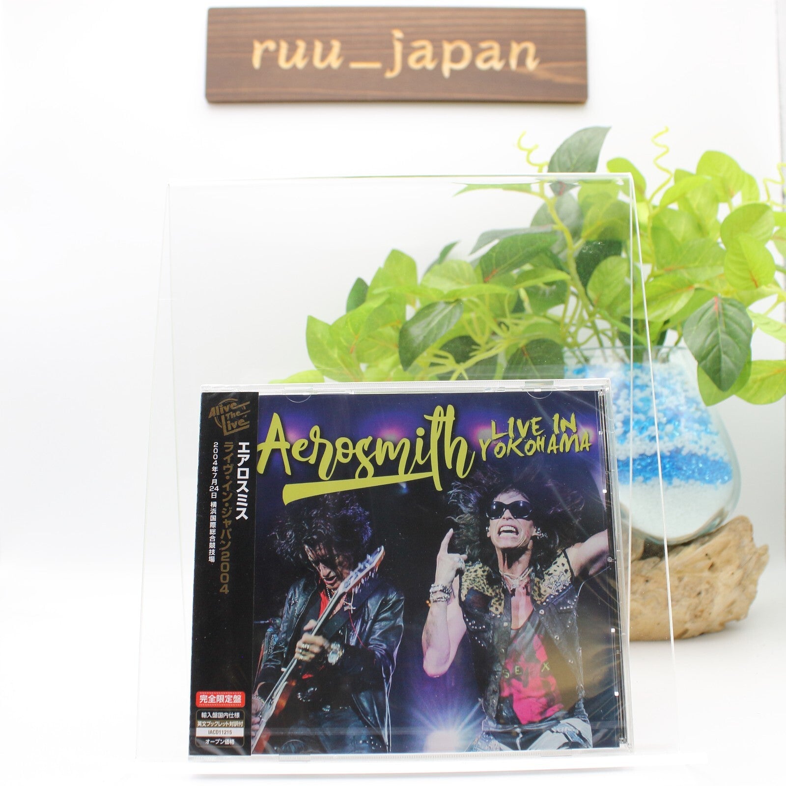 New AEROSMITH LIVE IN YOKOHAMA 2004 JAPAN CD