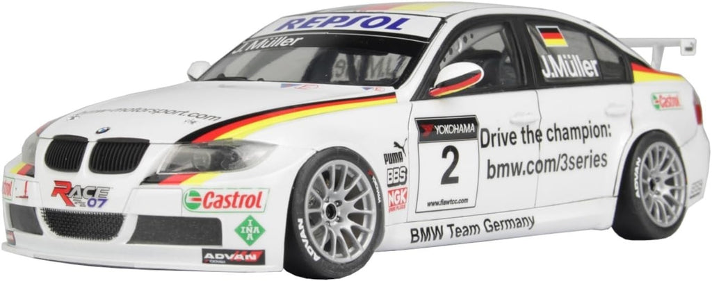 Platts/NUNU 1/24 Racing Series BMW 320SI E90 2008 WTCC Browns Hatchwinner NEW