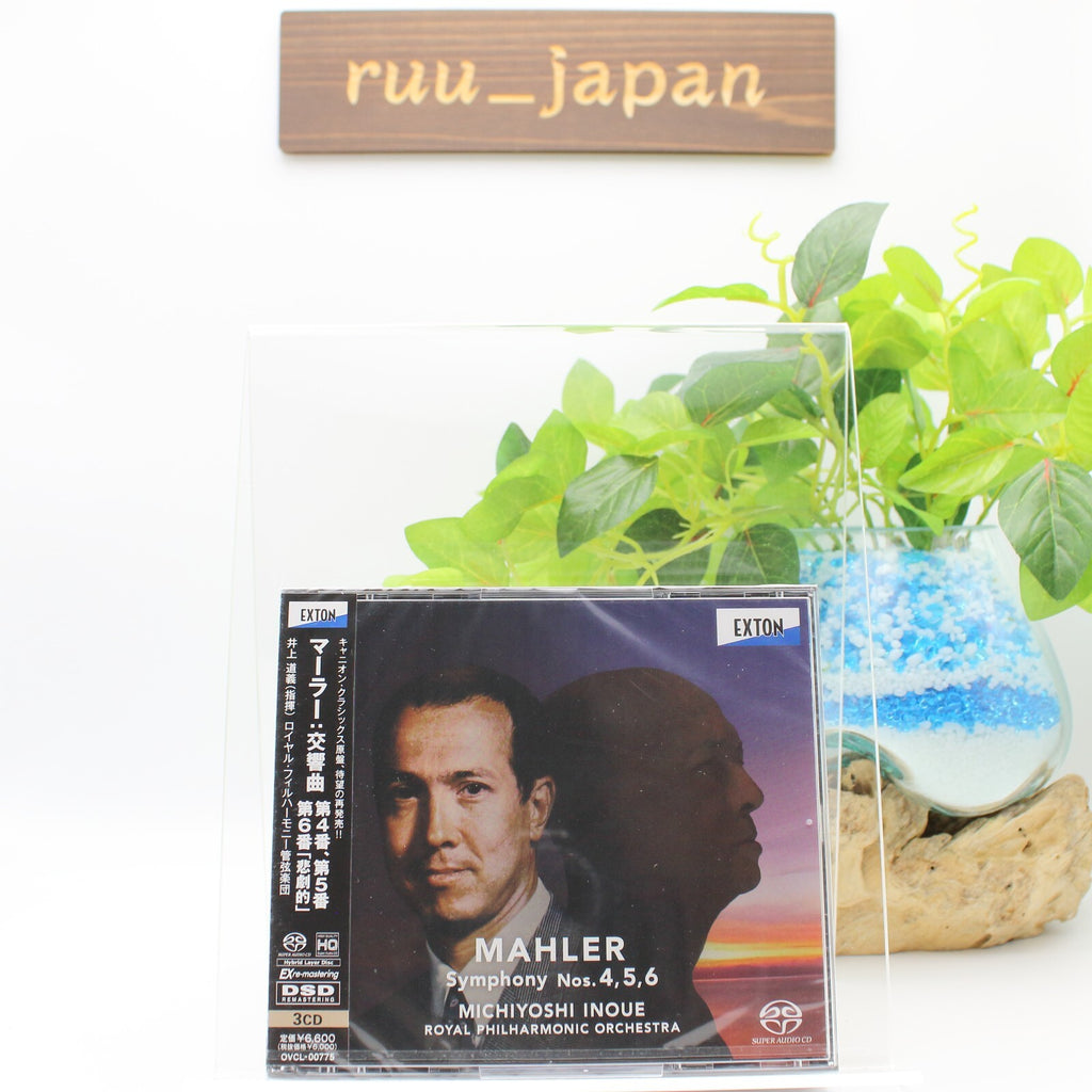 Michiyoshi Inoue RPO Mahler Symphonies No. 4-6 3 SACD Hybrid Exton JAPAN NEW