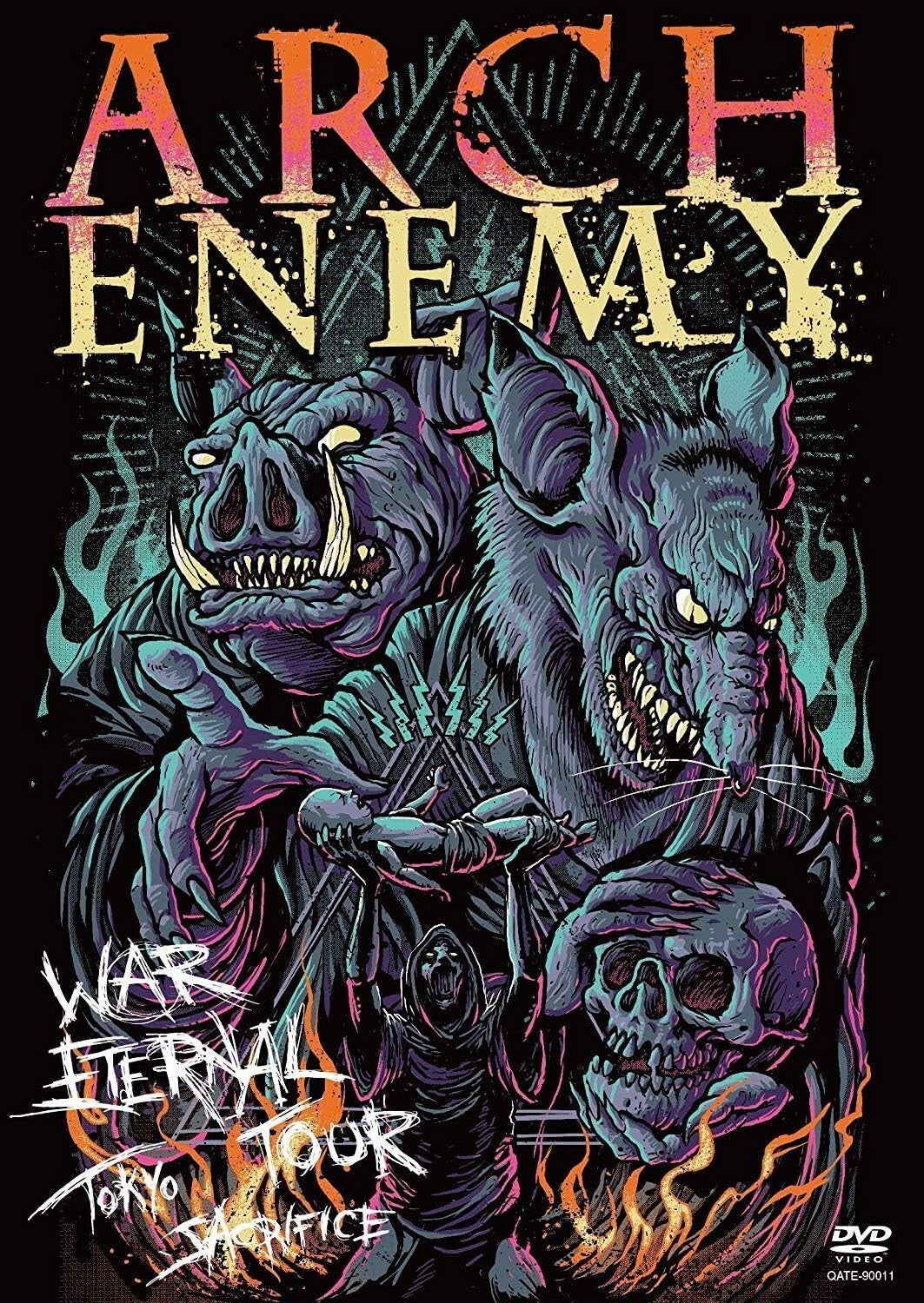 New [Region 2] ARCH ENEMY-WAR ETERNAL TOUR : TOKYO SACRIFICE-JAPAN DVD Japan