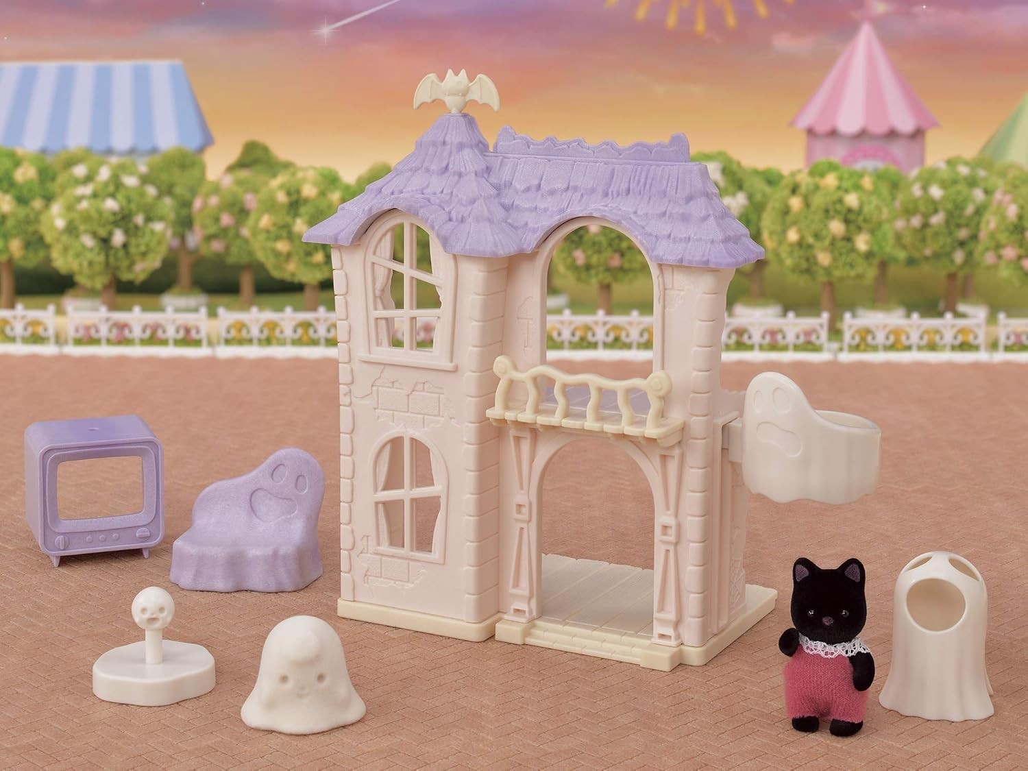 Sylvanian Family Co-67 Doggy Haunted House NEW