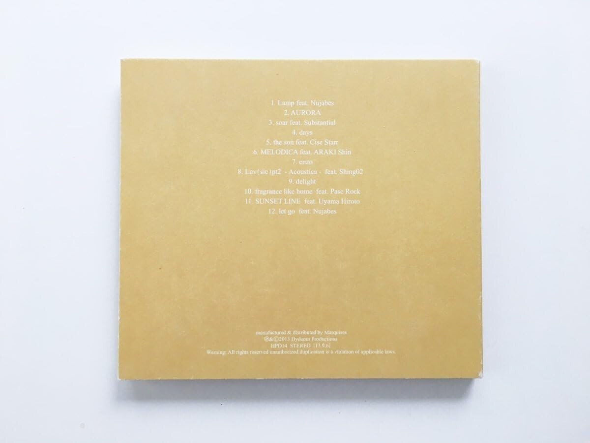 HARUKA NAKAMURA MELODICA NUJABES  JAPAN DIGIPAK CD NEW