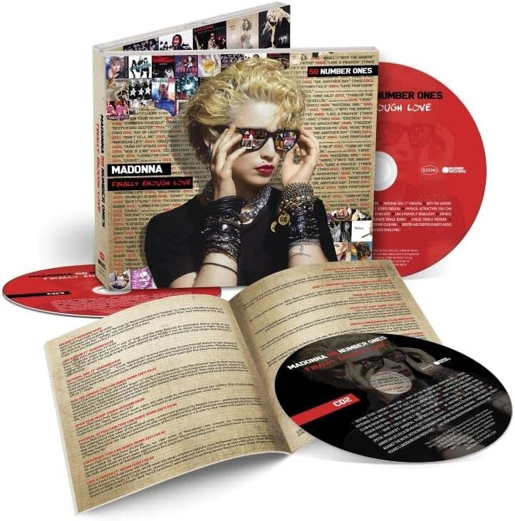 Finally Enough Love 50 Number Ones Madonna 3 CD Set NEW