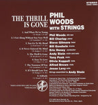 Phil Woods With Strings Jazz CD The Thrill Is Gone Paper Sl OBI Japan New