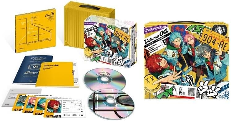 Ensemble Stars!! Album TRIP Crazy:B Limited Edition 2CD+card w/box new