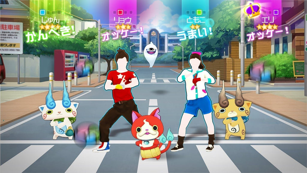 Yokai Watch Dance WiiU JUST DANCE(R) Special Version Wii Remote Plus Set Japan