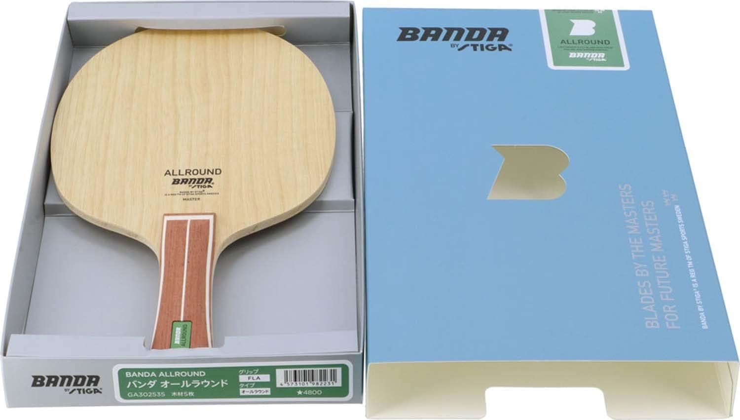STIGA BANDA All-Round FLA Table Tennis Racket (GA302535) NEW