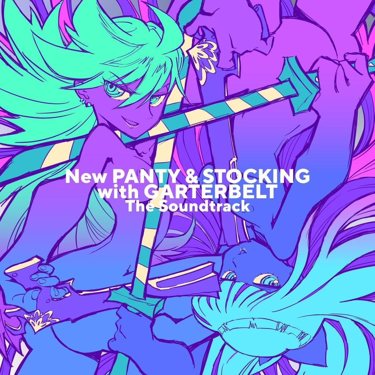 PANTY & STOCKING with GARTERBELT The Soundtrack Regular edition CD NEW