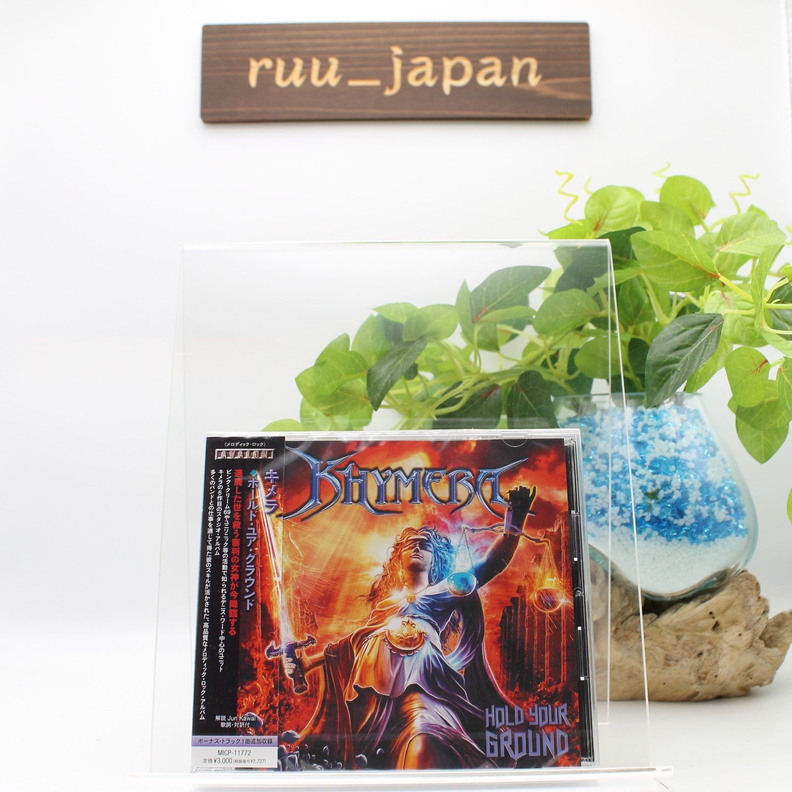 KHYMERA HOLD YOUR GROUND WITH BONUS TRACK JAPAN CD WITH OBI New