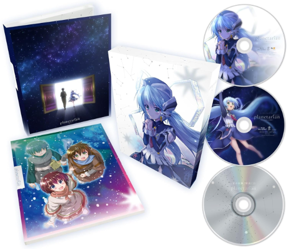 Planetarian Storyteller of the Stars Deluxe Edition Blu-ray CD Booklet New