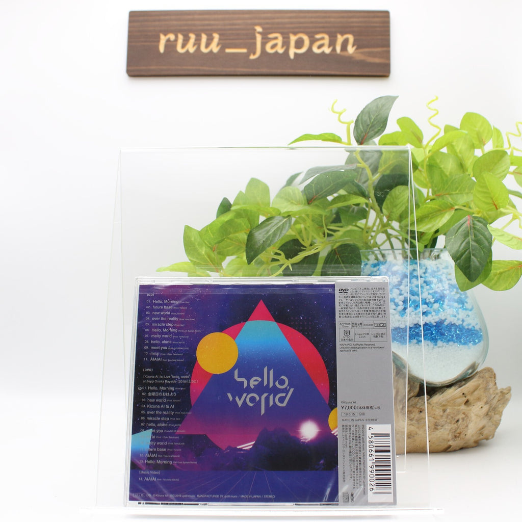 Kizuna AI hello world First Limited Edition CD DVD Japan new