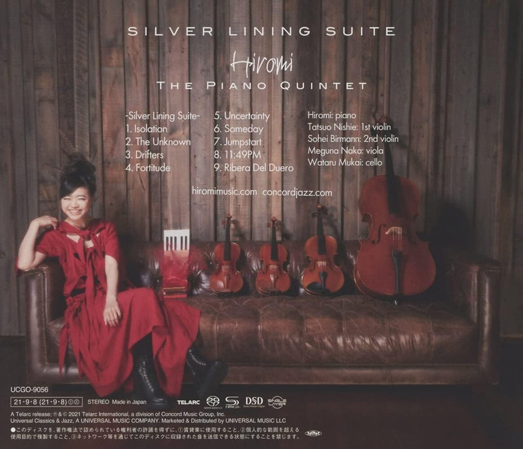 HIROMI THE PIANO QUINTET-Silver Lining Suite-JAPAN SACD Ltd/Ed New