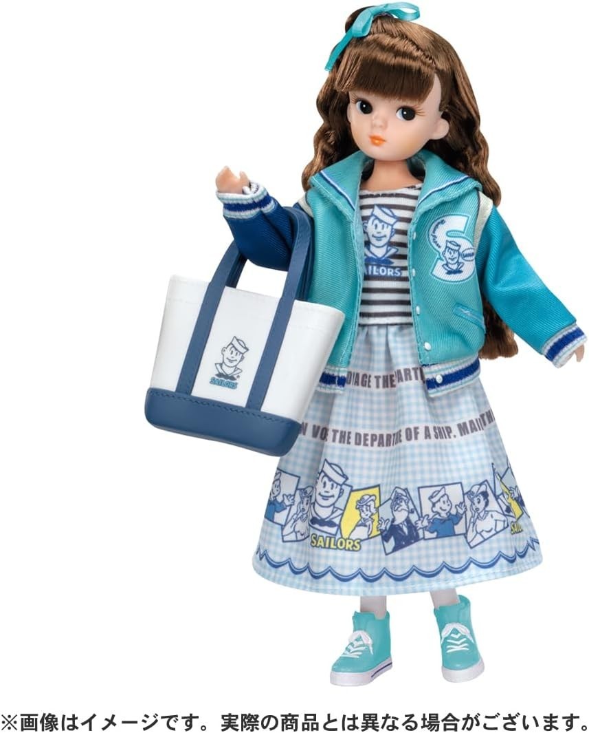 Takara Tomy Licca-chan Doll  Retro Lica  Sailors  Marine Fashion  Changeable NEW