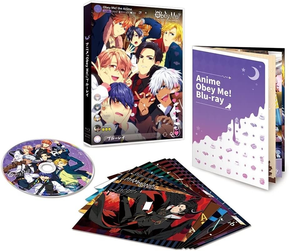 Obey Me Blu-ray with Booklet, Post Card From Japan NEW