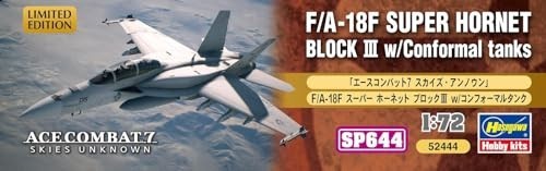 Hasegawa Creator Works Series Ace Combat 7 Skies Unknown F/A-18F Super New