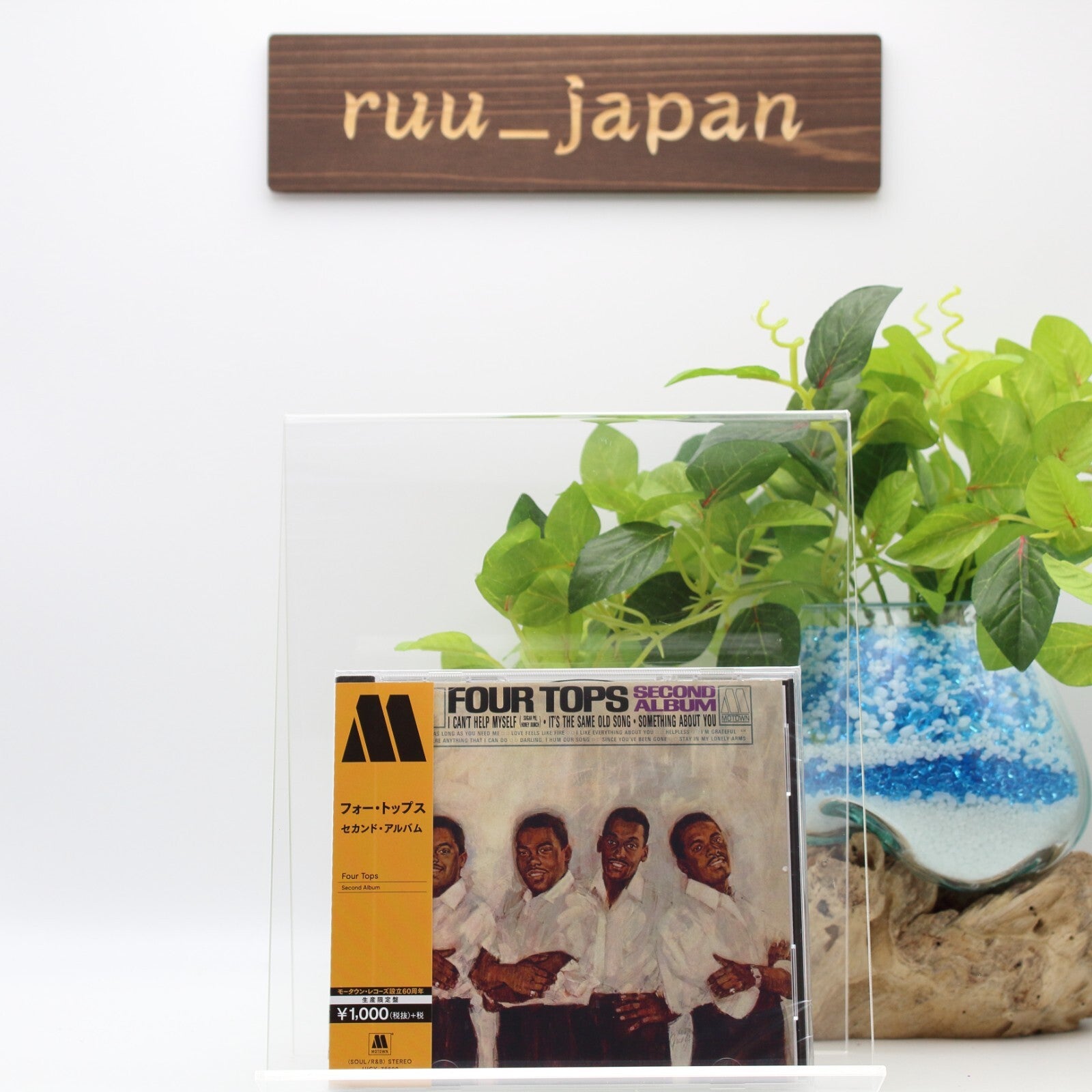New Four Tops Soul CD Second Album Japan OBI
