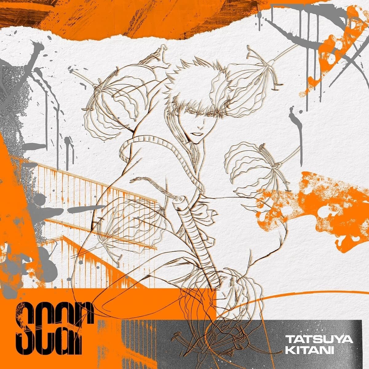 Scar Tatsuya Kitani BLEACH Theme Song CD Blu-ray Limited Edition BLEACH EX. NEW