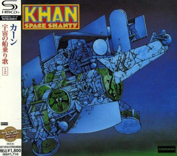 Khan Prog. CD (SHMCD) Space Shanty 2 Bonus Tracks Japan OBI NEW