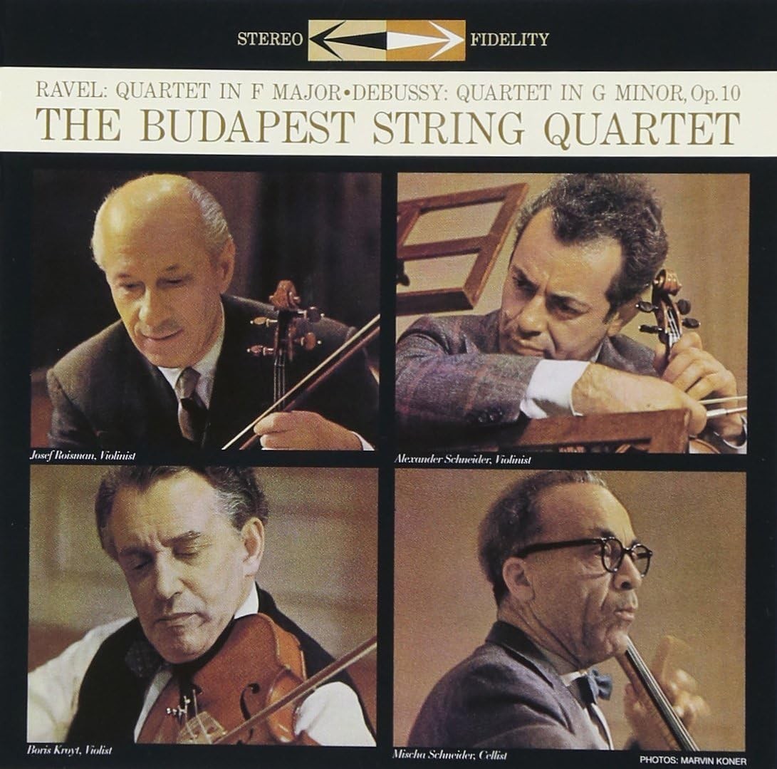 CD New Debussy & Ravel Quartet In F Major / Quartet In G Minor, Opus 10-Japan