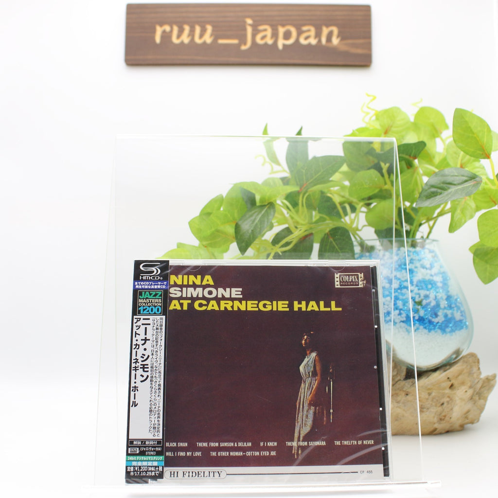 NINA SIMONE-AT CARNEGIE HALL-JAPAN SHM-CD WARNER MUSIC JAPAN 2017 NEW