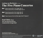 New Emil Gilels Piano 3CD(SACD-Hybrid) Beethoven 5 Concertos Japan OBI