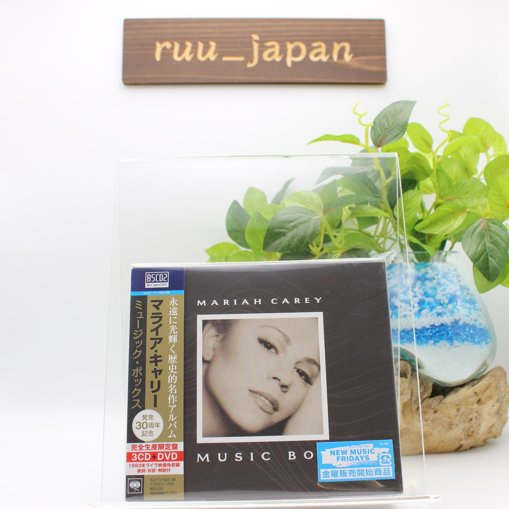 MARIAH CAREY MUSIC BOX 30TH ANNIVERSARY JAPAN 3 BLU-SPEC CD + DVD EDITION NEW