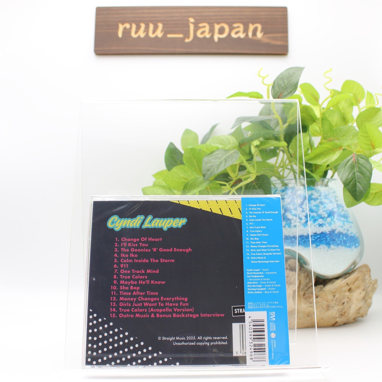 CD New Cyndi Lauper We Bop-Live In Budokan 1986 IMPORT Japan OBI