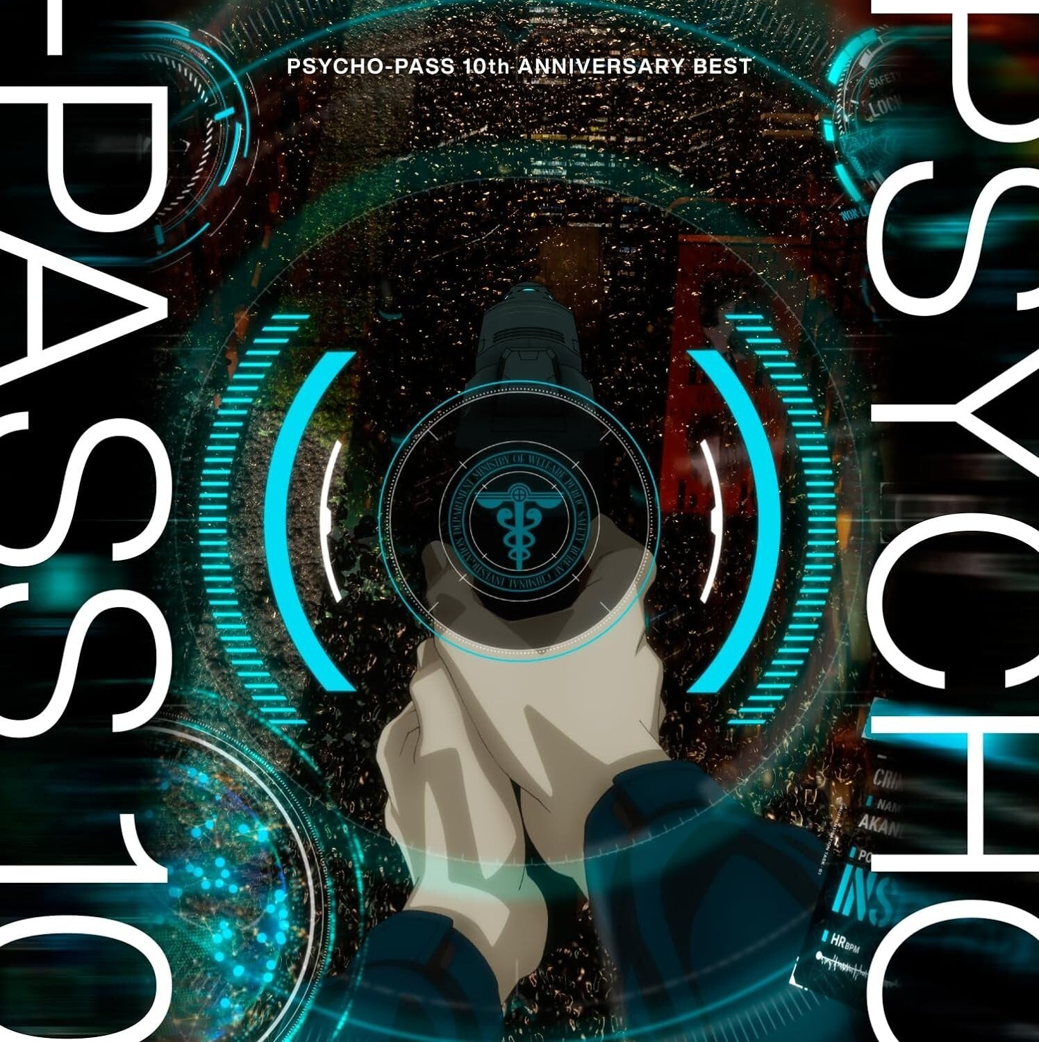 PSYCHO-PASS 10th ANNIVERSARY BEST CD w/ Blu-ray Limited Edition NEW