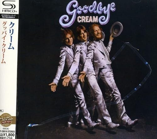 New Cream Eric Clapton SHM-CD Goodbye Badge Japan OBI