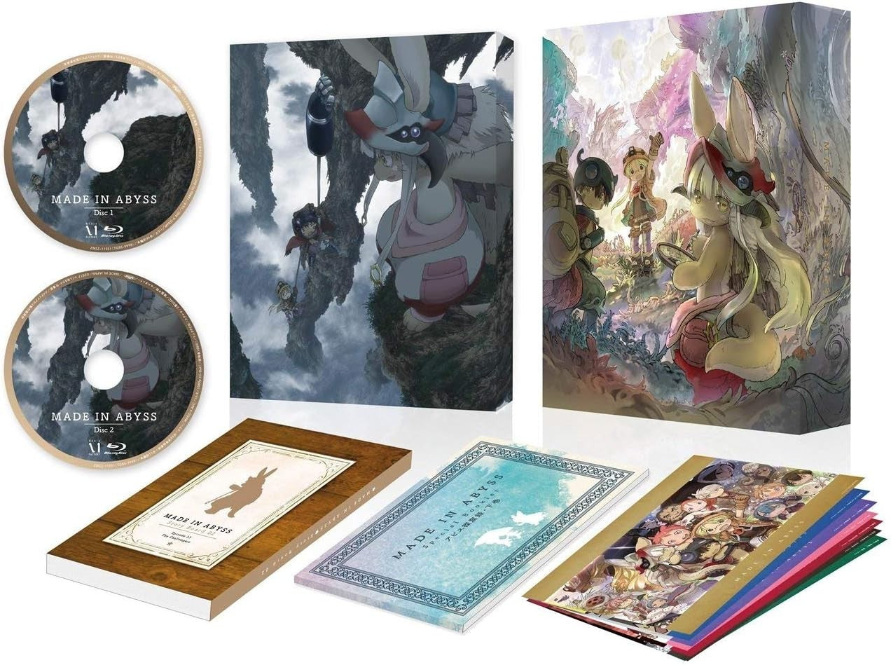 Blu-ray New Made In Abyss Blu-Ray Box Vol.2 First Limited Edition Japan