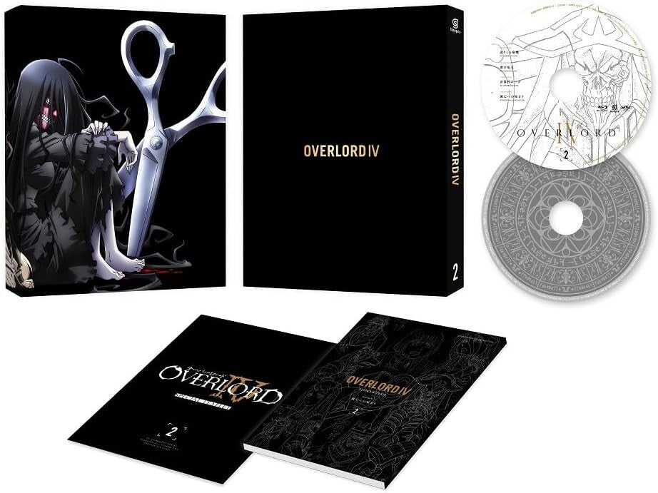 Anime OVERLORD IV 2 Blu-ray Limited Edition Japanese New