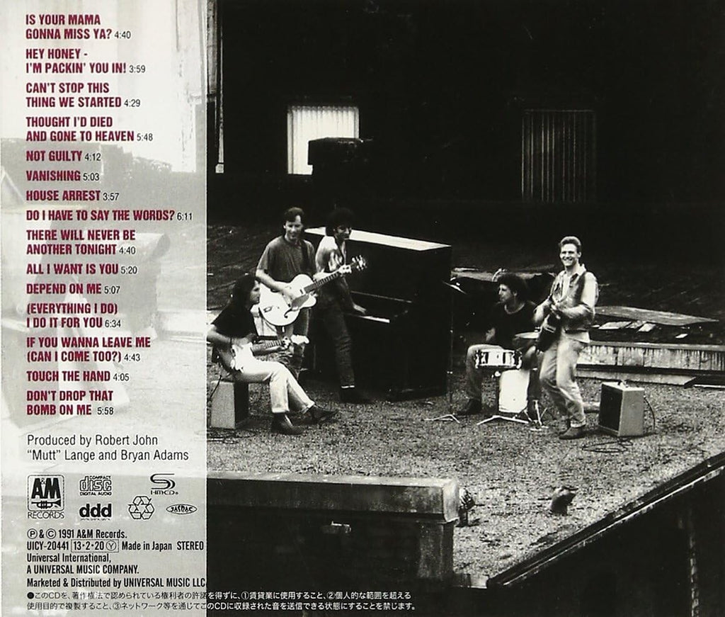 New Bryan Adams - Waking Up the Neighbours (SHM-CD) (incl. Bonus Track) CD SHM