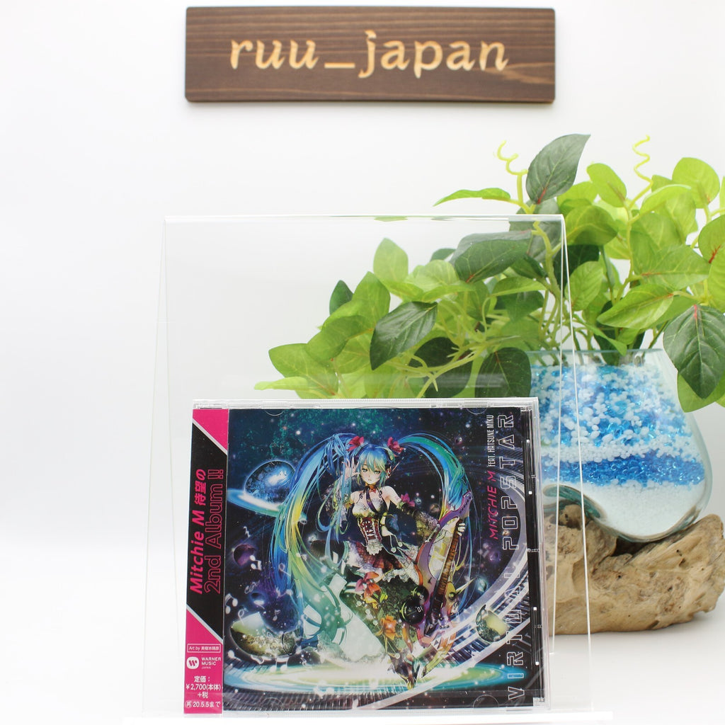 New MITCHIE M FEAT. MIKU HATSUNE-VIRTUAL POP STAR-JAPAN CD