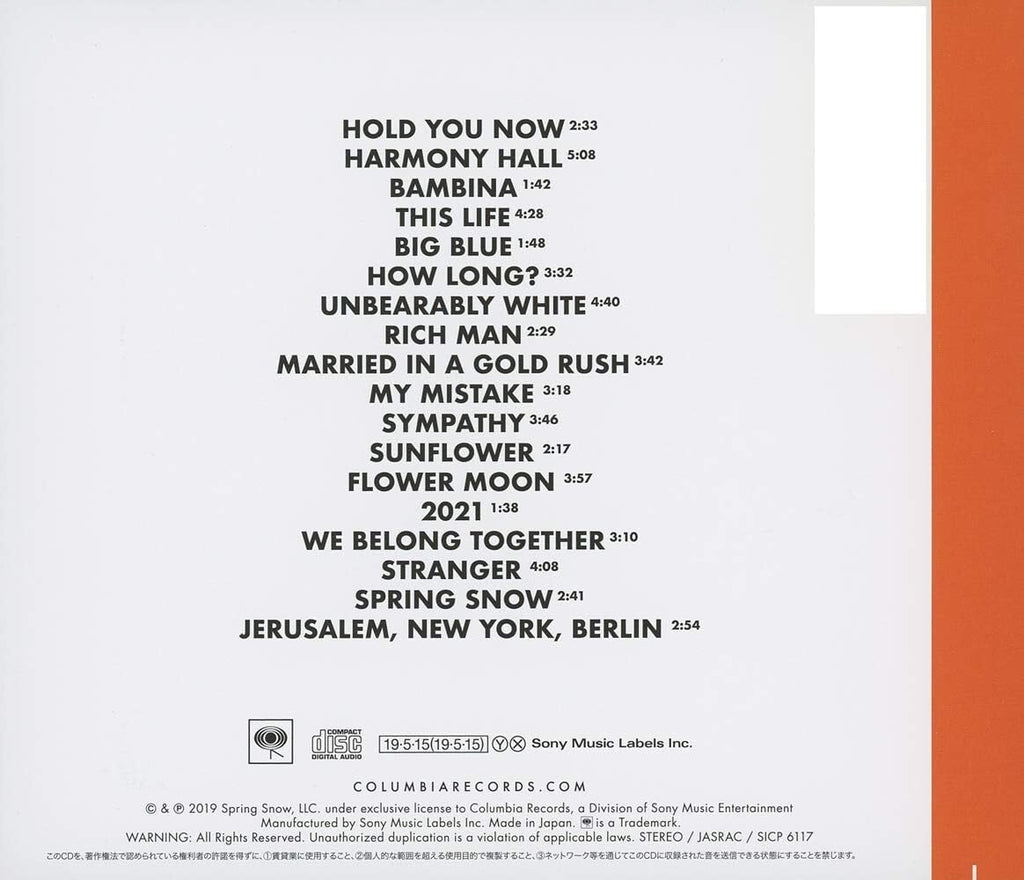 New 2019 JAPAN VAMPIRE WEEKEND FATHER OF THE BRIDE CD 3 BONUS TRACKS