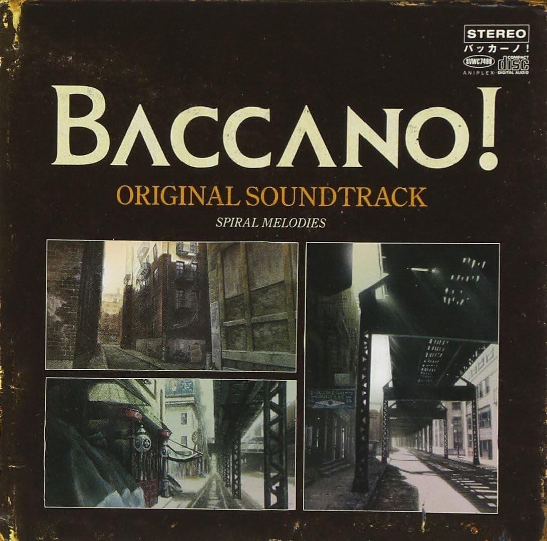 New BACCANO! ORIGINAL SOUNDTRACK SPIRAL MELODIES CD Japan