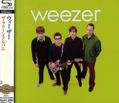 New Weezer CD(SHM-CD) ”The Green Album 2 Bonus Tracks Japan OBI E